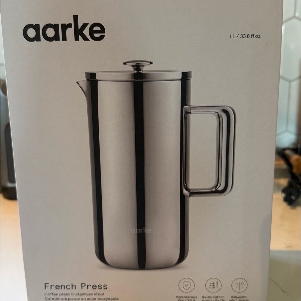 Aarke Stainless Steel French Press